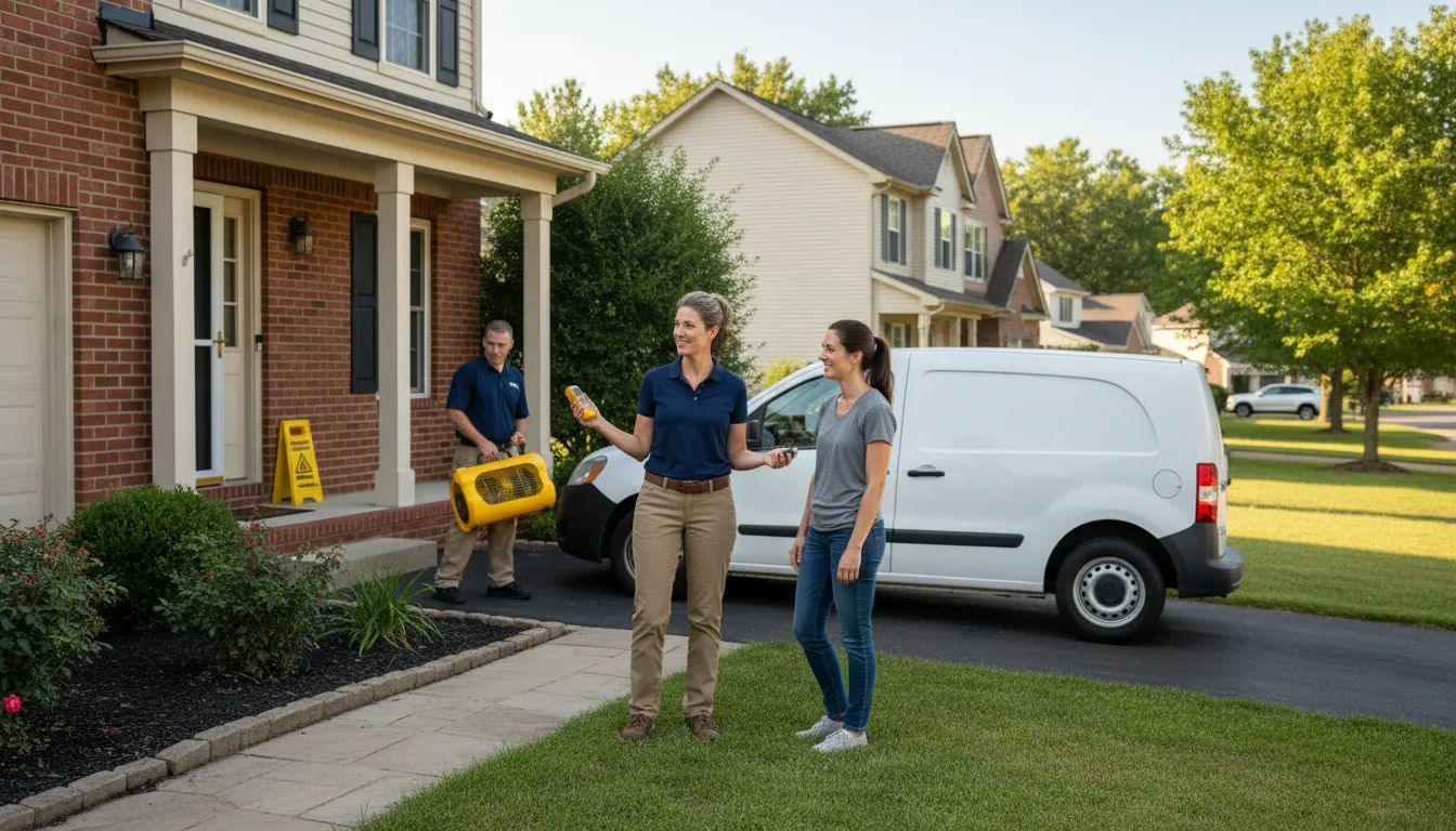 Water restoration image for Dehumidification And Cleanup Services in Arvada, WY